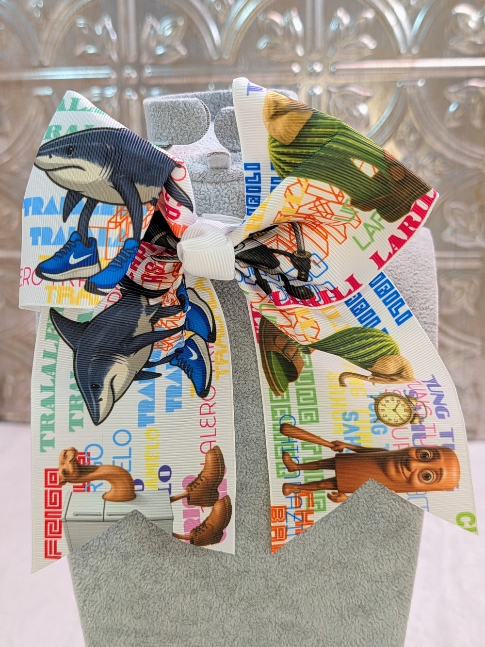 Large Size Kids Brain Rot Hairbow